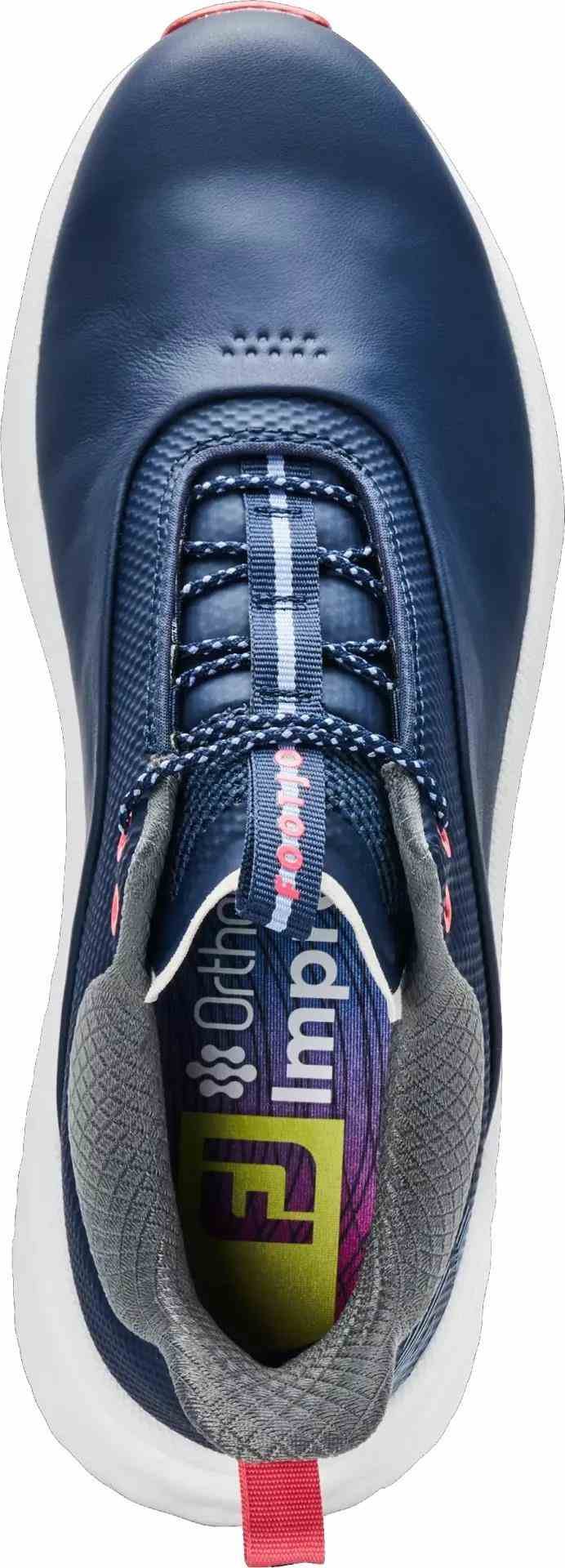 FootJoy Quantum ladies golf shoes, navy/white/pink