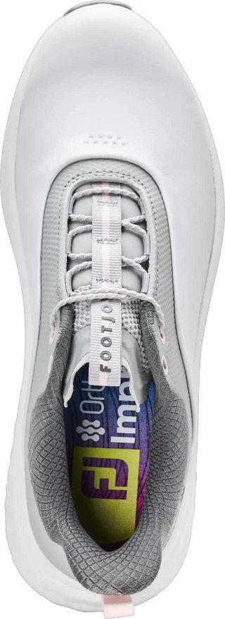 FootJoy Quantum ladies golf shoes, white/grey/pink