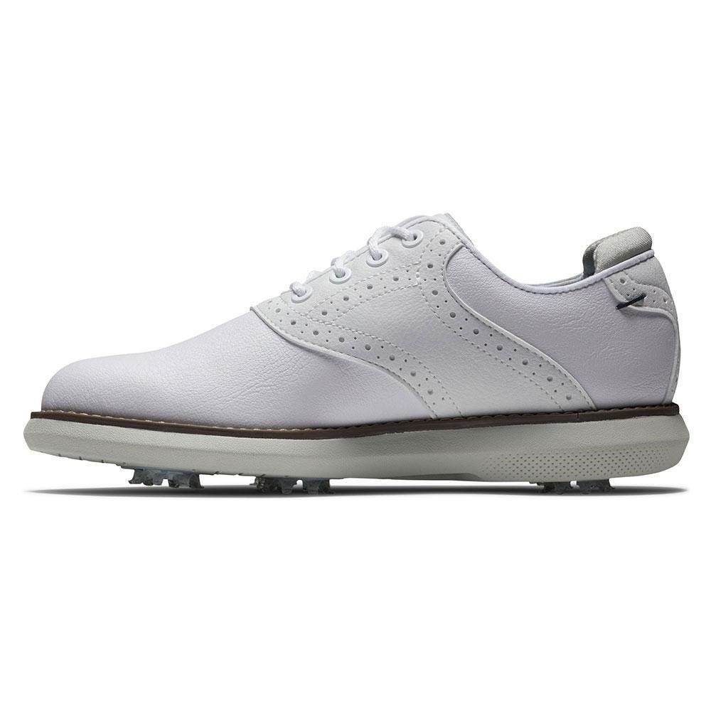 FootJoy Traditions junior golf shoes, white