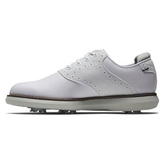 FootJoy Traditions junior golf shoes, white