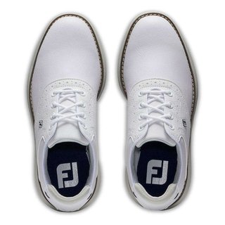 FootJoy Traditions junior golf shoes, white