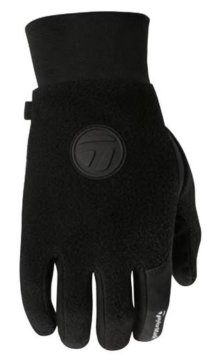 TaylorMade Cold Weather mens glove pair, black