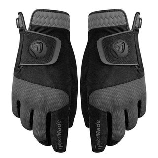 TaylorMade Rain Control ladies golf gloves, pair, black