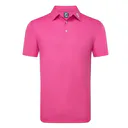 FootJoy Stretch Pique Solid men's polo, hot pink