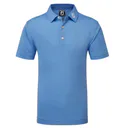 FootJoy Stretch Pique Solid junior polo, blue