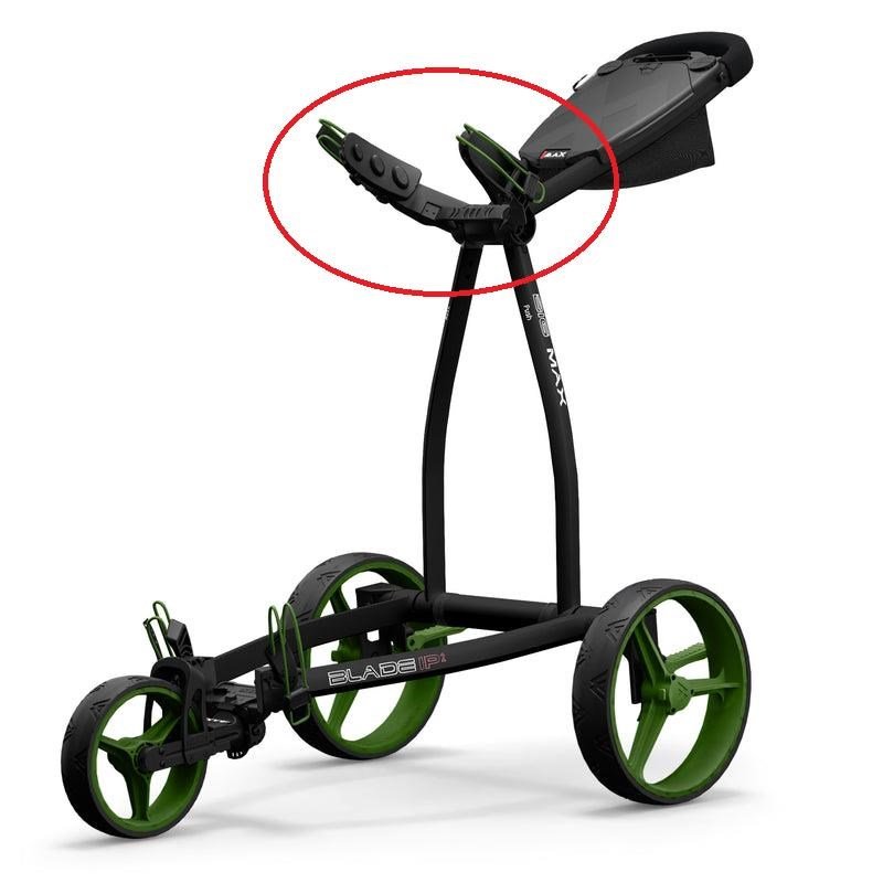 Big Max Upper Bag Holder, black/lime