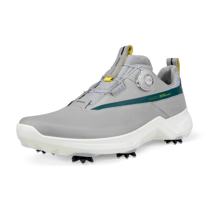 Ecco Biom G5 BOA mens golf shoes, concrete/baygreen
