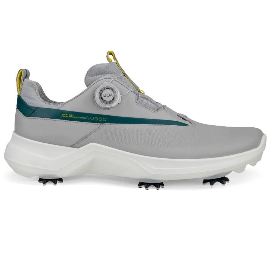 Ecco Biom G5 BOA mens golf shoes, concrete/baygreen