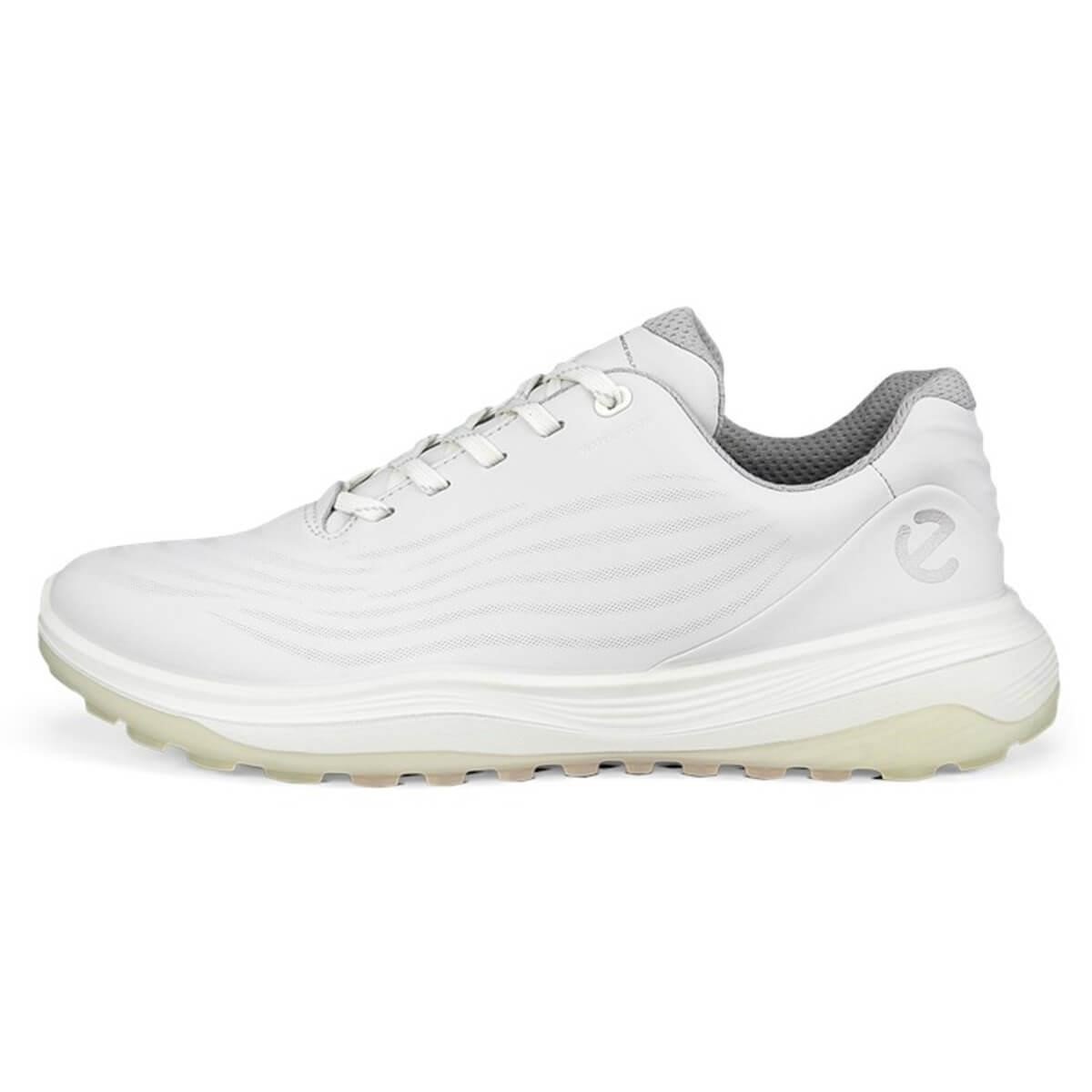 Ecco Lt1 ladies waterproof golf shoes, white