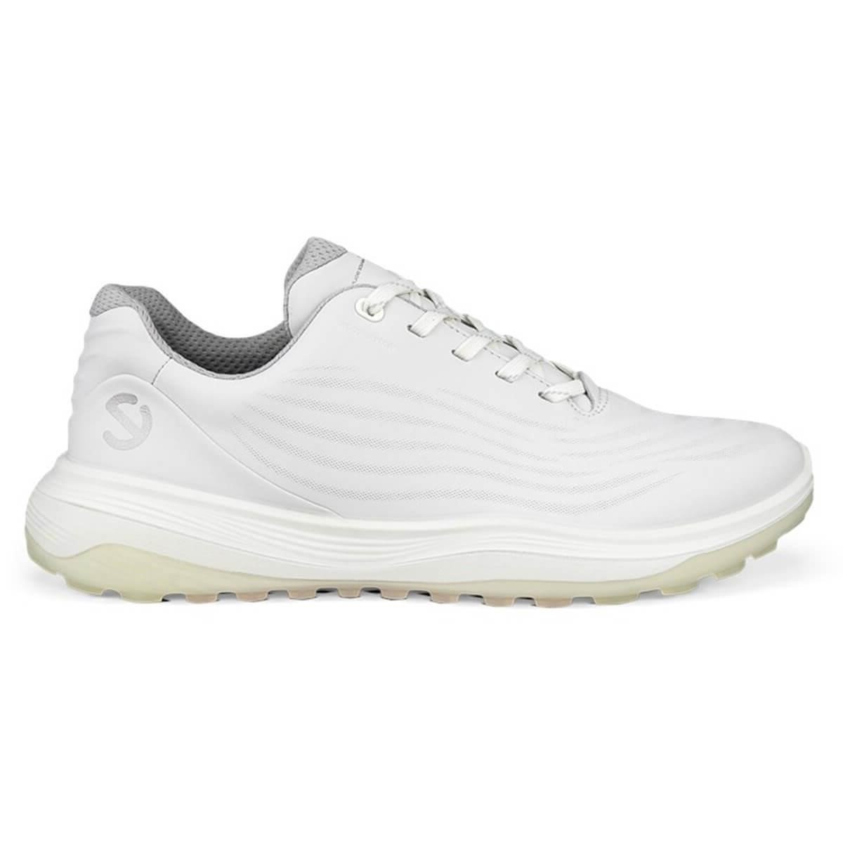 Ecco Lt1 ladies waterproof golf shoes, white