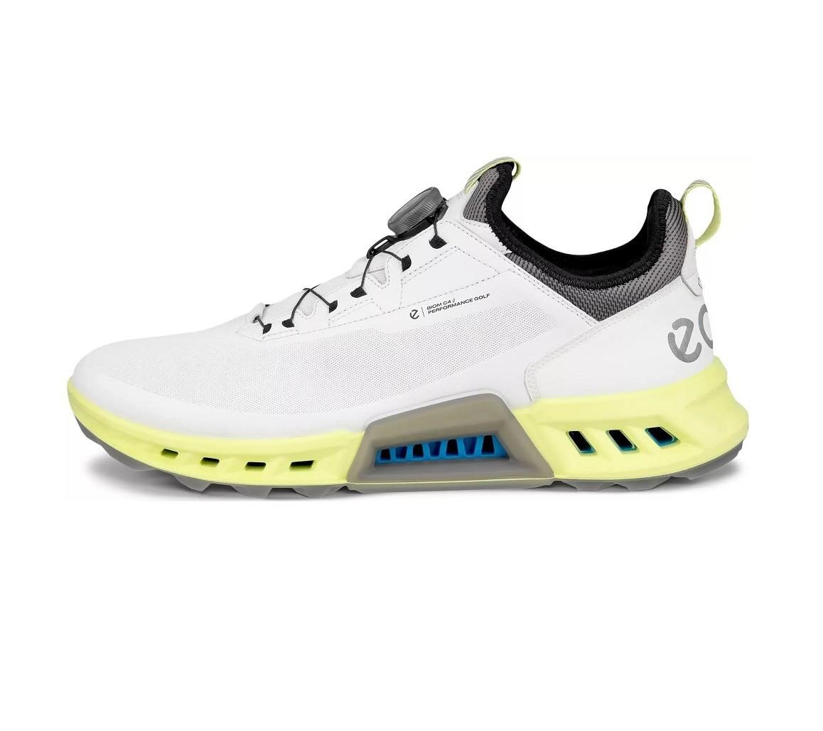 Ecco Biom C4 BOA mens golf shoes, white