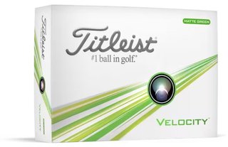 Titleist Velocity golf balls 2024, green