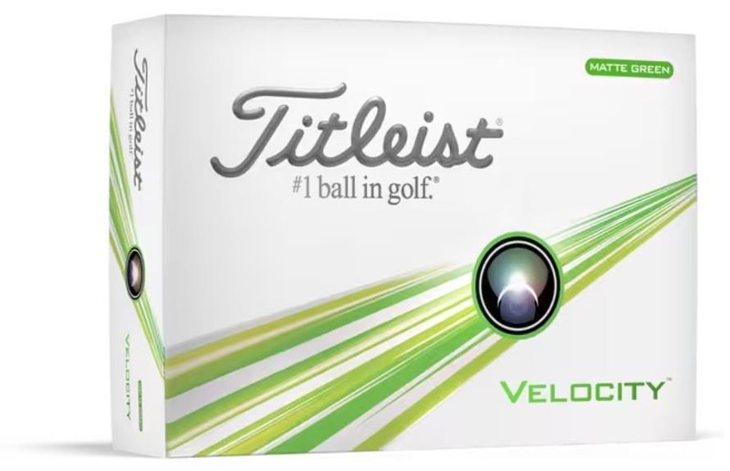 Titleist Velocity golf balls 2024, green