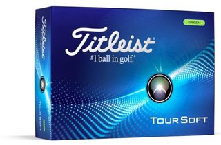 Titleist Tour Soft golf balls 2024, green
