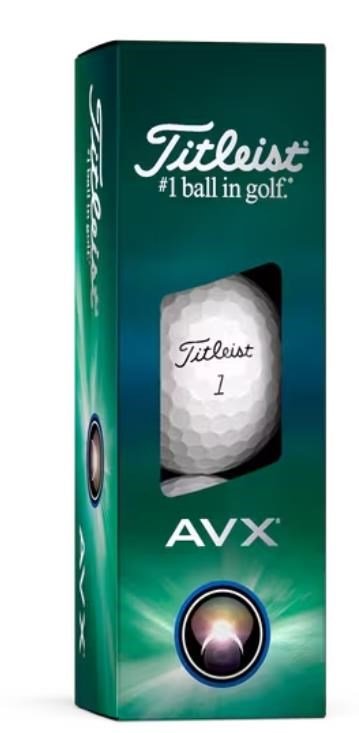 Titleist AVX 2024 golf balls