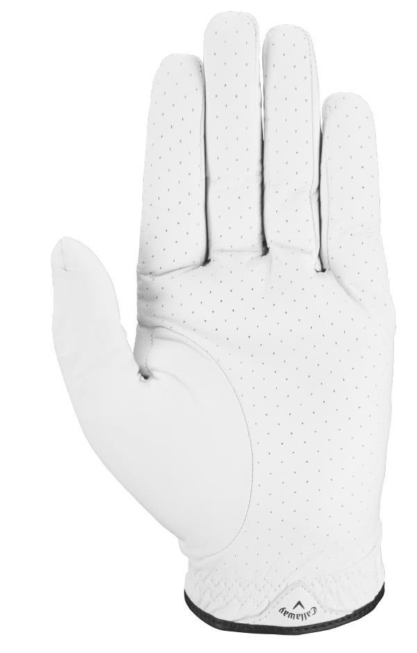 Callaway Dawn Patrol mens golf glove, white