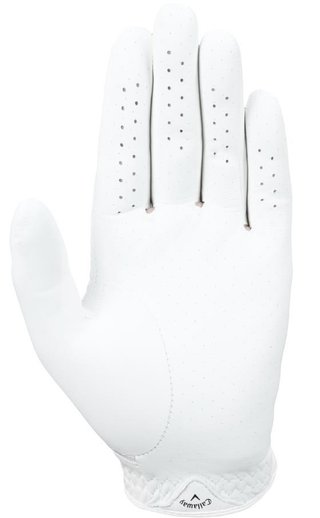 Callaway Fusion ladies golf glove, white
