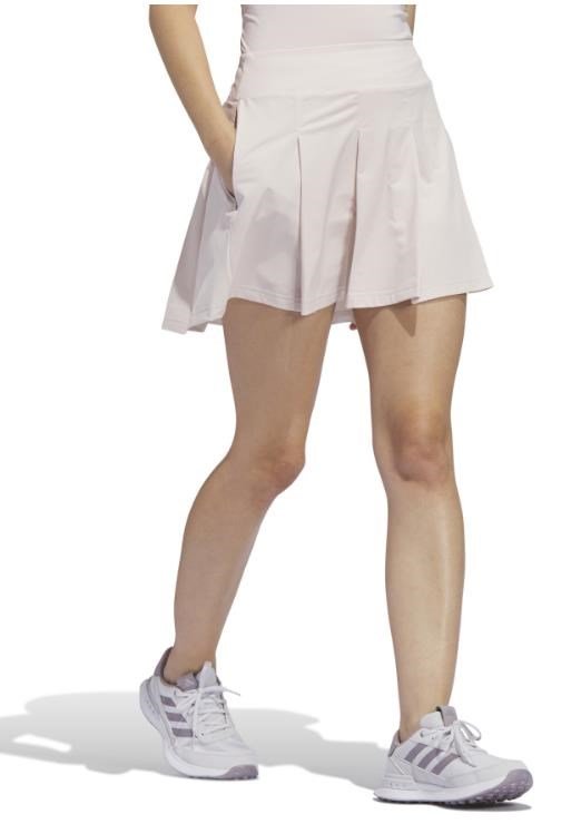 Adidas Ultimate 365 Tour Pleated women's skort, putty mauve
