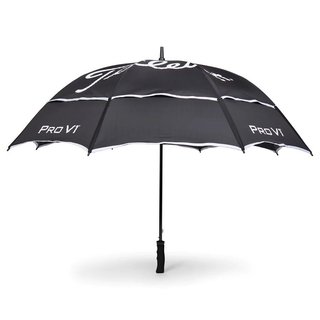 Titleist Tour Double Canopy Umbrella 68", black/white
