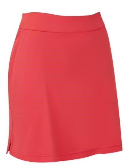 FootJoy golf skort 2024 women's skirt, red