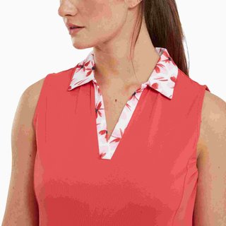 FootJoy Floral Trim women's golf dress 2024, red