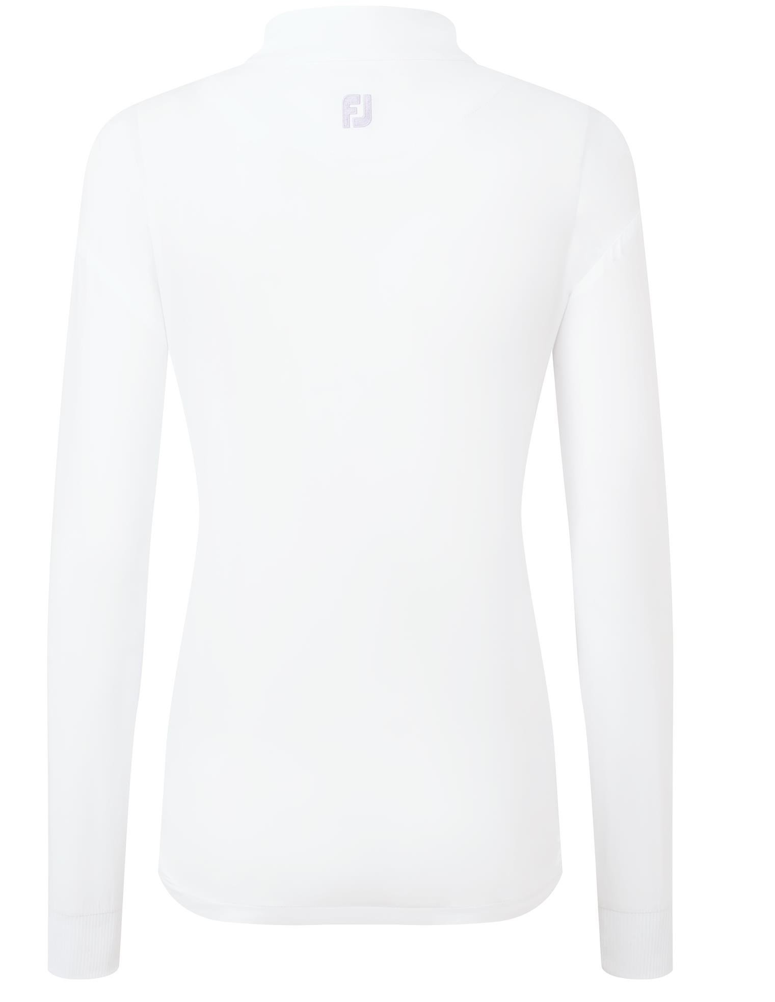 FootJoy Lightweight Full-Zip women's jacket, white/lavender