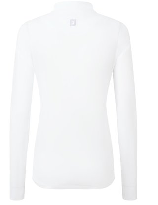 FootJoy Lightweight Full-Zip women's jacket, white/lavender