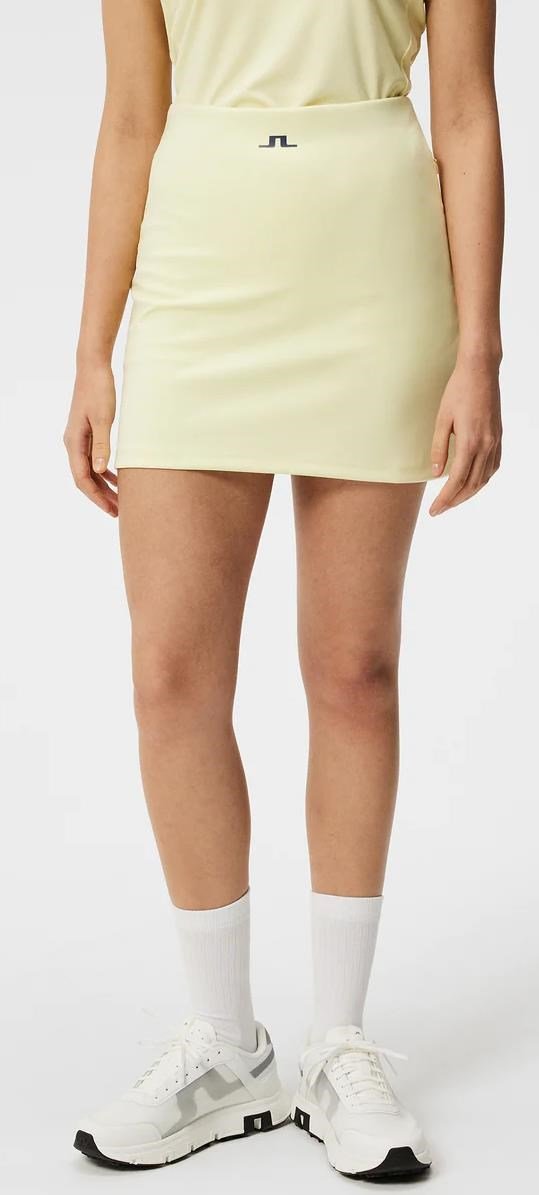 J.Lindeberg Raphaela women's golf skirt, wax yellow