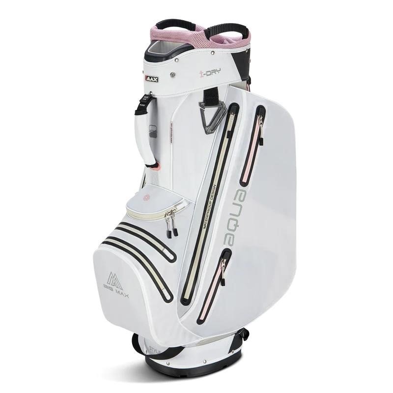 Big Max AQUA Style 4 cart bag, white/pink