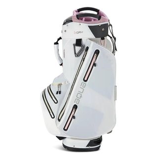 Big Max AQUA Style 4 cart bag, white/pink