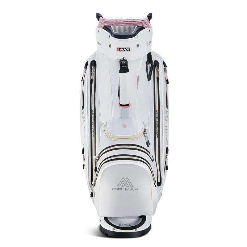 Big Max AQUA Style 4 cart bag, white/pink