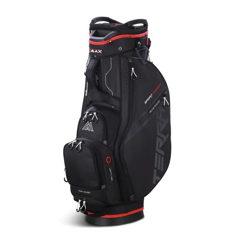 Big Max Terra Sport cart bag, black/red