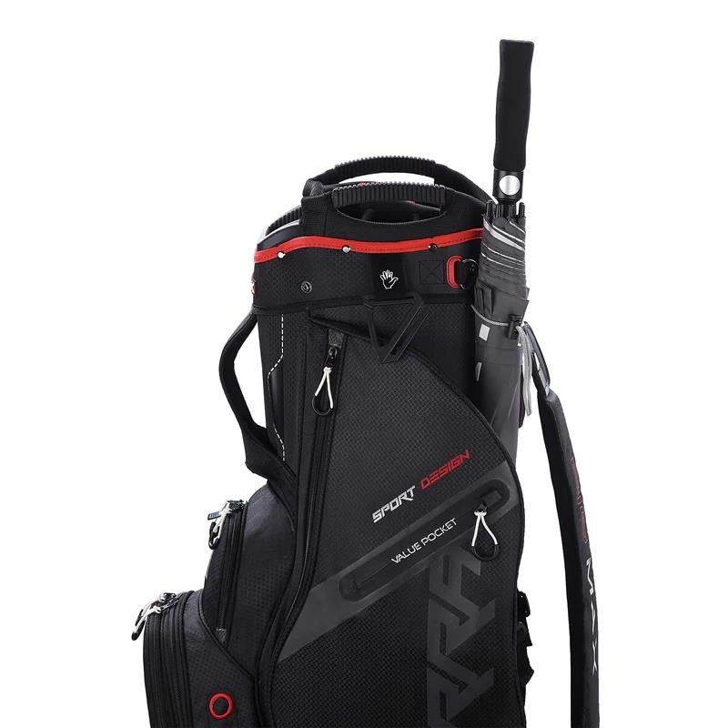 Big Max Terra Sport cart bag, black/red