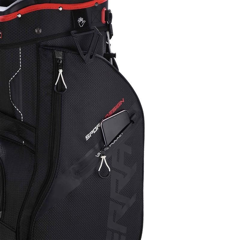 Big Max Terra Sport cart bag, black/red