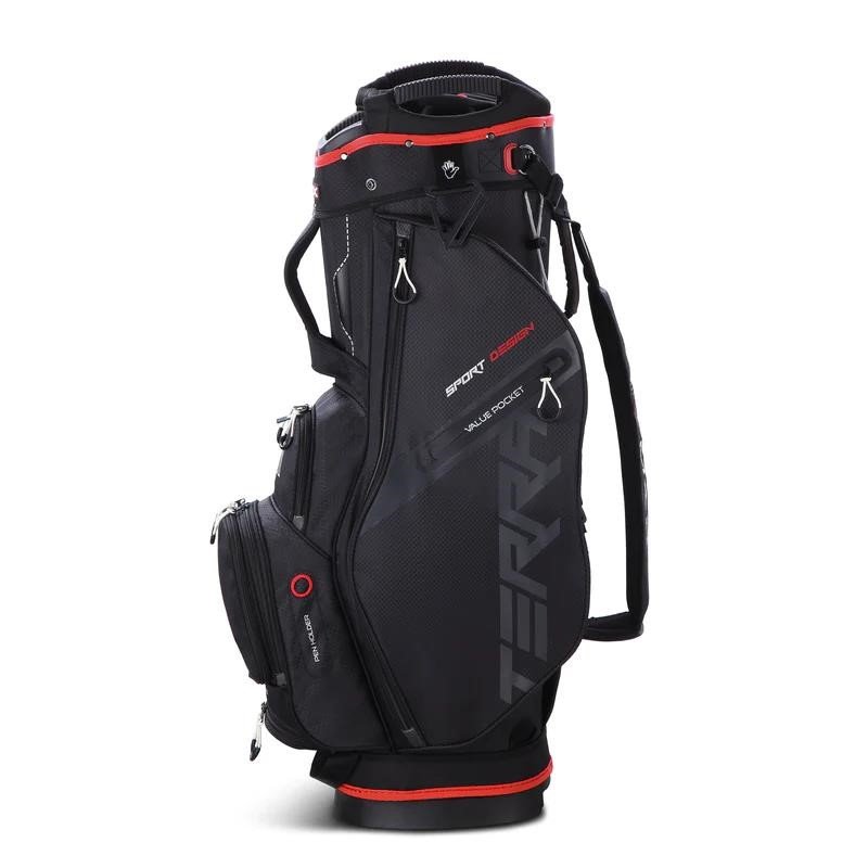 Big Max Terra Sport cart bag, black/red