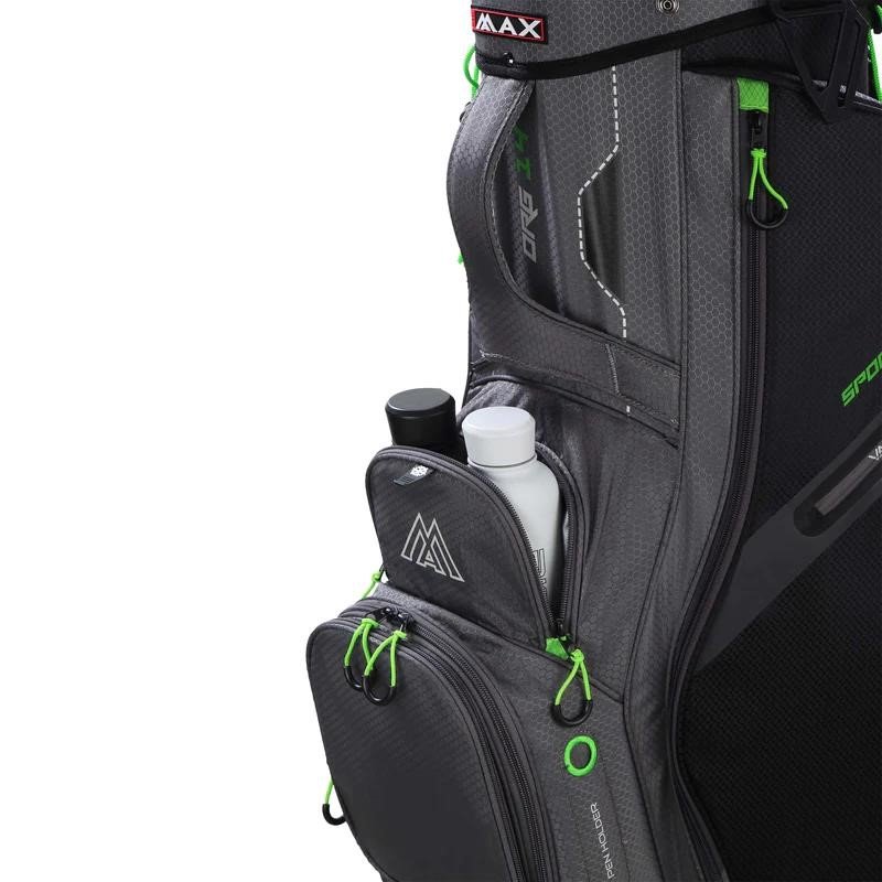 Big Max Terra Sport cart bag, charcoal/black/lime