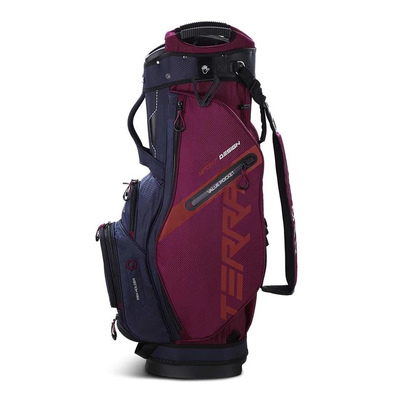 Big Max Terra Sport cart bag, navy/merlot
