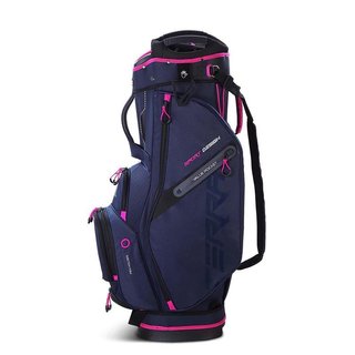 Big Max Terra Sport cart bag, steel blue/fuchsia