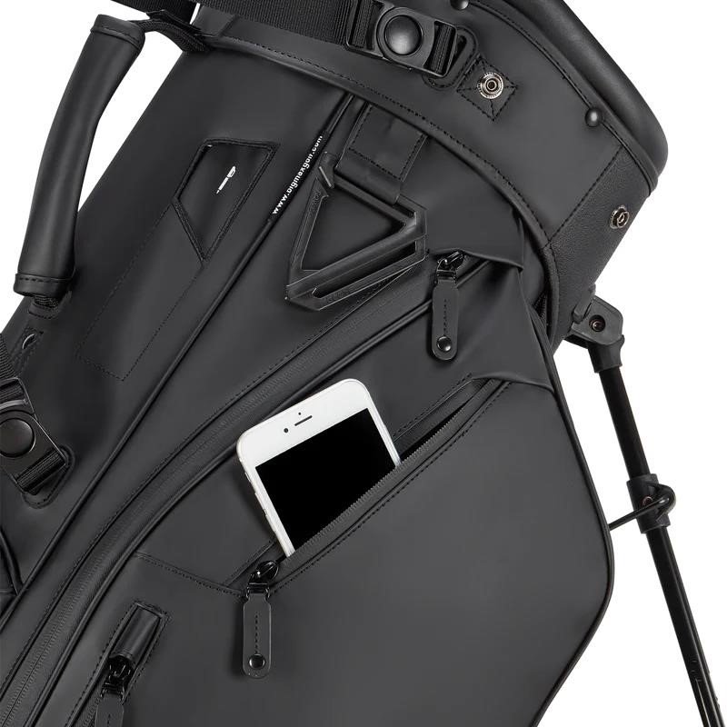 Big Max Dri Lite Hybrid Prime stand bag, black