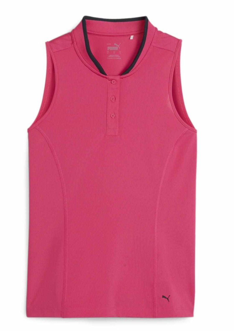 Puma Range Pique Sleeveless women's polo, pink
