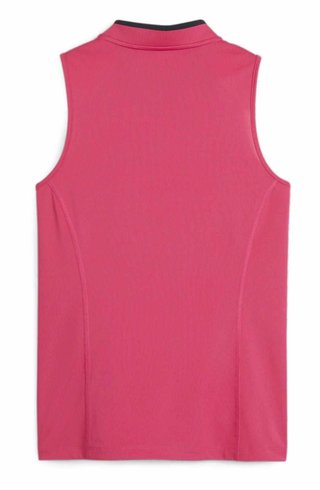 Puma Range Pique Sleeveless women's polo, pink