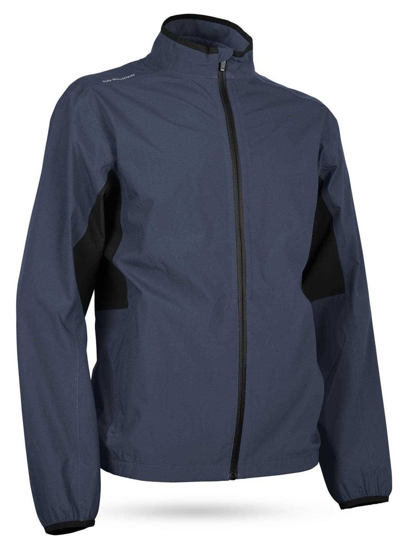 Sun Mountain Monsoon waterproof men's jacket, navy/black