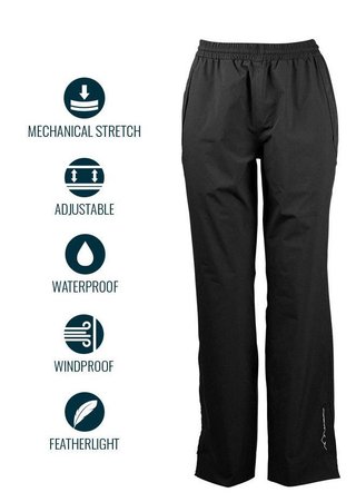 Sun Mountain Monsoon waterproof men's pants, black