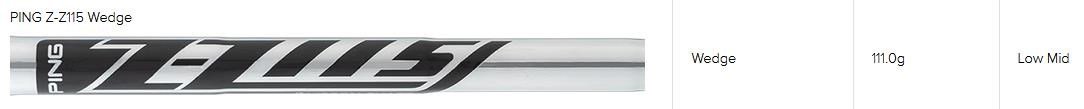 PING s159 Midnight wedge, steel