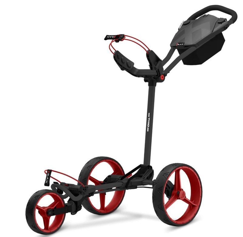 Big Max Blade Trio manual trolley, phantom black/red