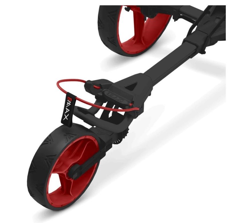Big Max Blade Trio manual trolley, phantom black/red