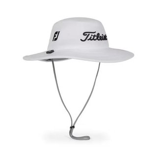 Titleist Tour Aussie men's bucket hat, white/black