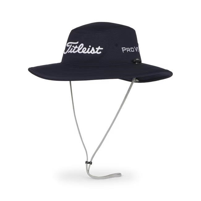 Titleist Tour Aussie men's bucket hat, navy/white