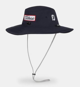 Titleist Tour Aussie men's bucket hat, navy/white