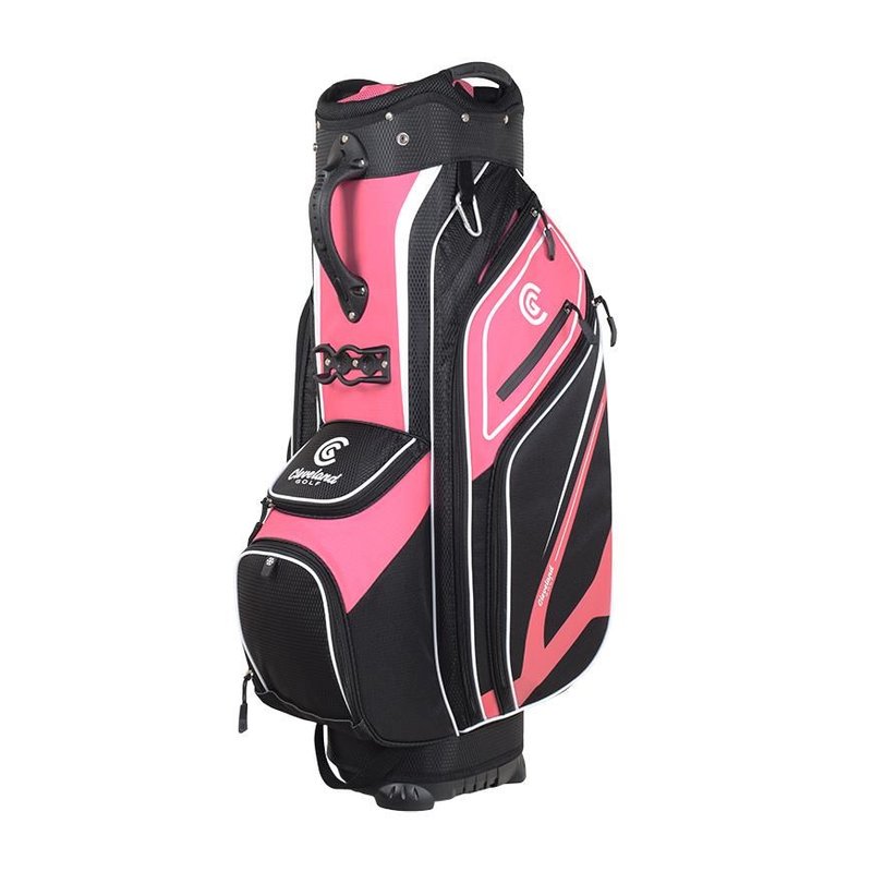 Cleveland Friday 3 cart bag, pink/black
